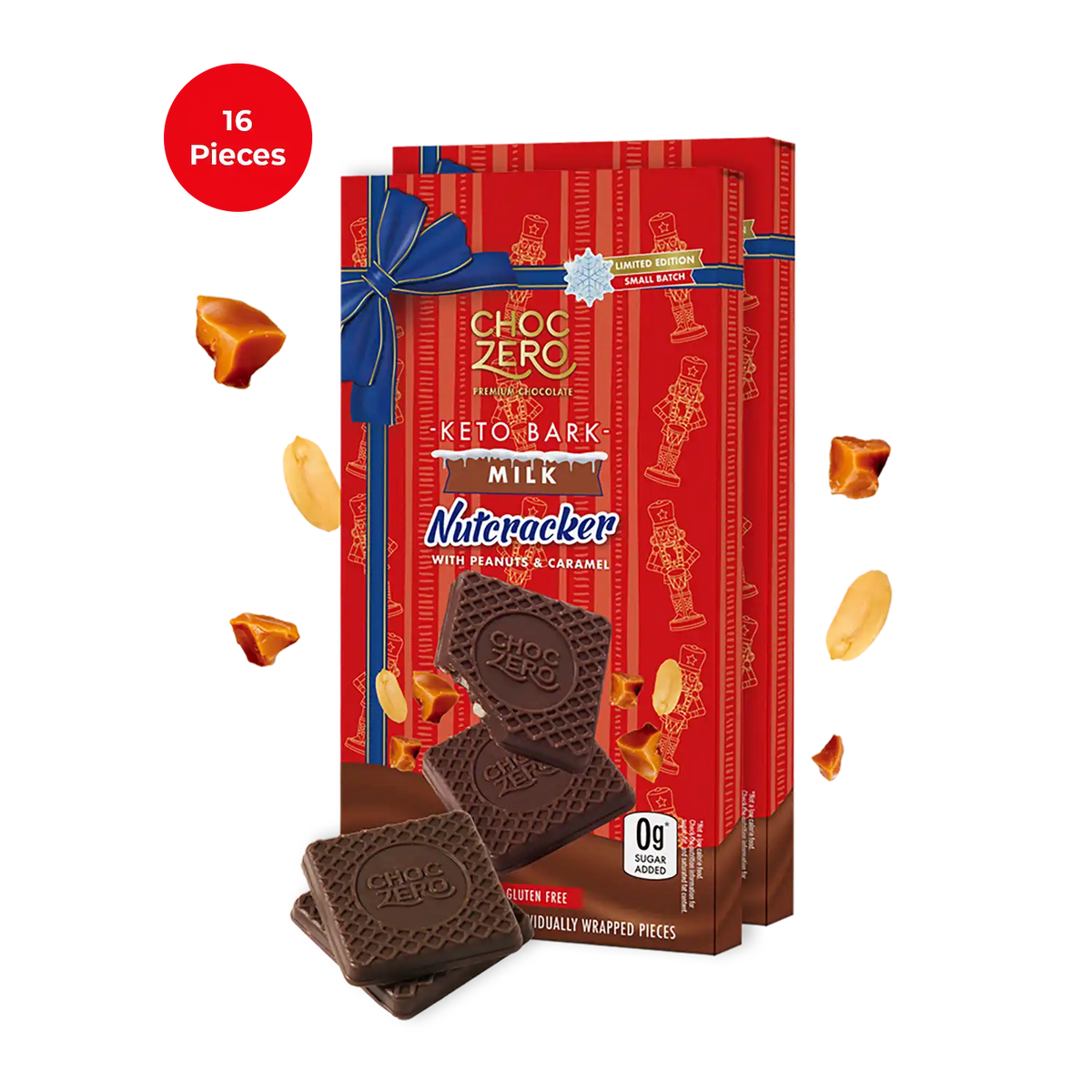 Milk Chocolate Nutcracker Keto Bark